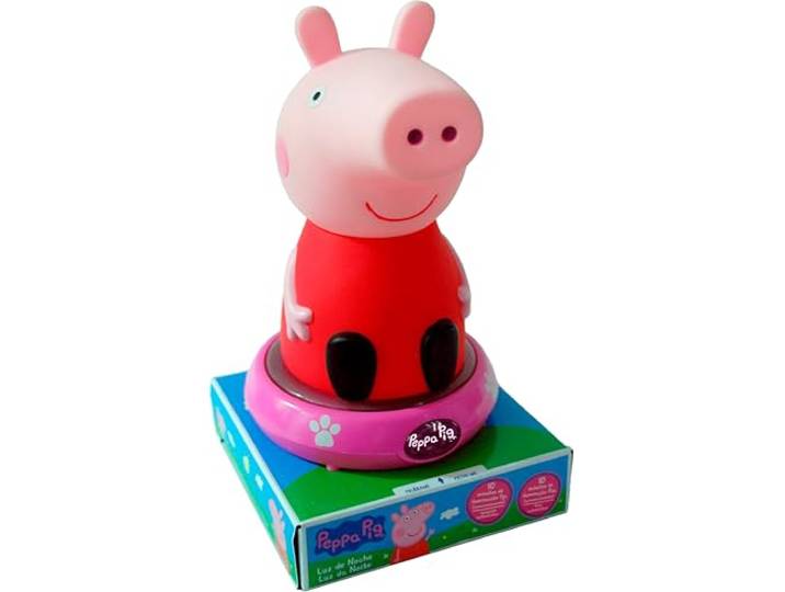 Peppa Pig Kids Licensing Lampe de chevet relief 25cm Cranberry