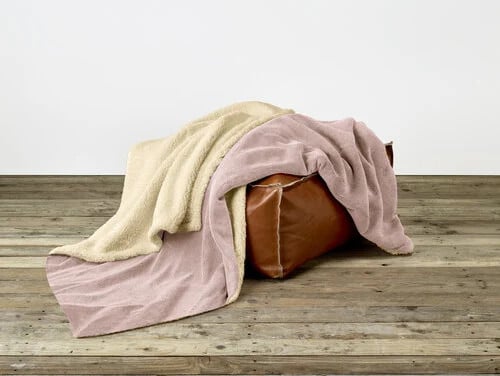 De Witte Lietaer Laya Plaid Vieux Rose