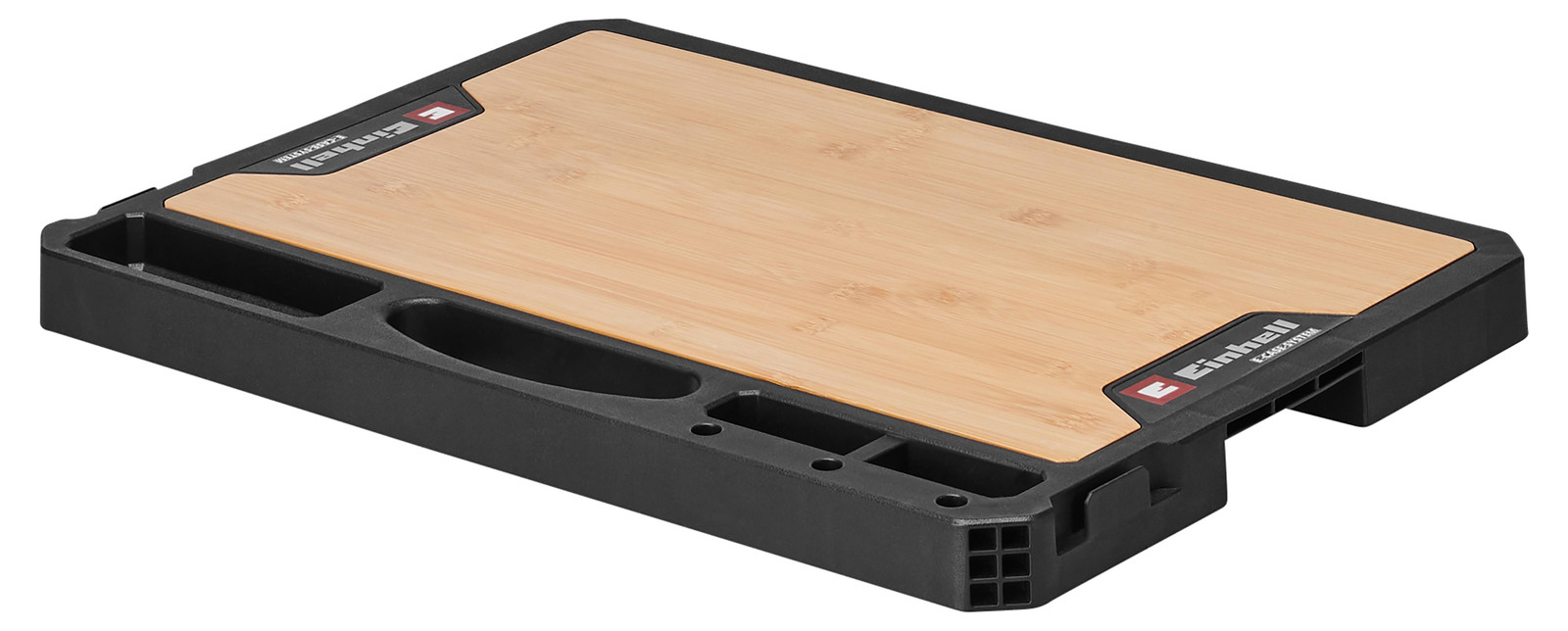Einhell E-Case Bamboo werkblad – Mobiele werkbank voor Einhell systemen