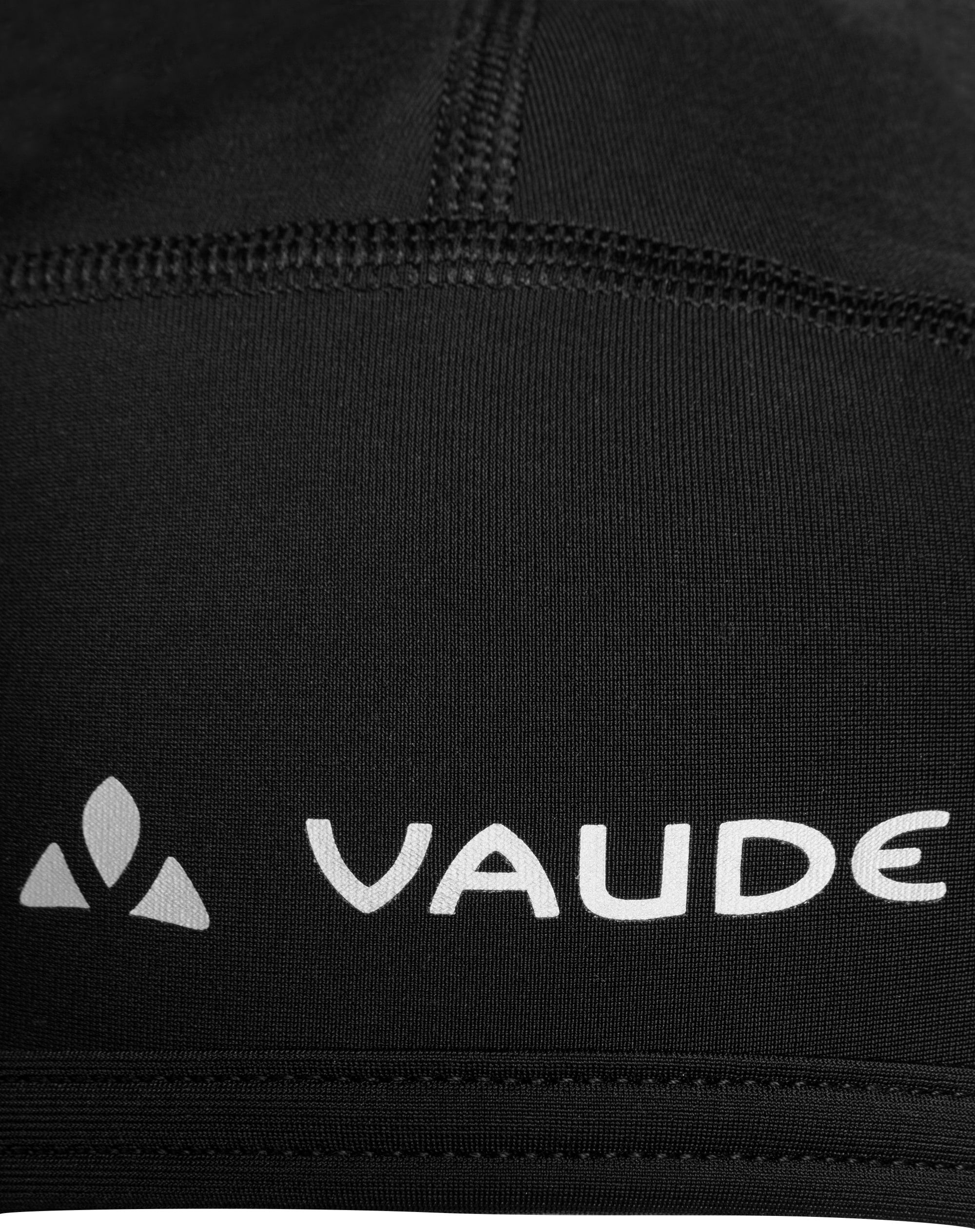 Unterhelmmütze VAUDE "BIKE WARM CAP", Gr. M (56/58), schwarz, Materialmix, unifarben, Mützen Unterhelmmütze, sportlicher Stil, aus Polyester und Elasthan, mit Logodruck schwarz M (56/58)