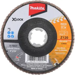 Makita Fächerschleifscheibe 125 mm Z120 - D-76037