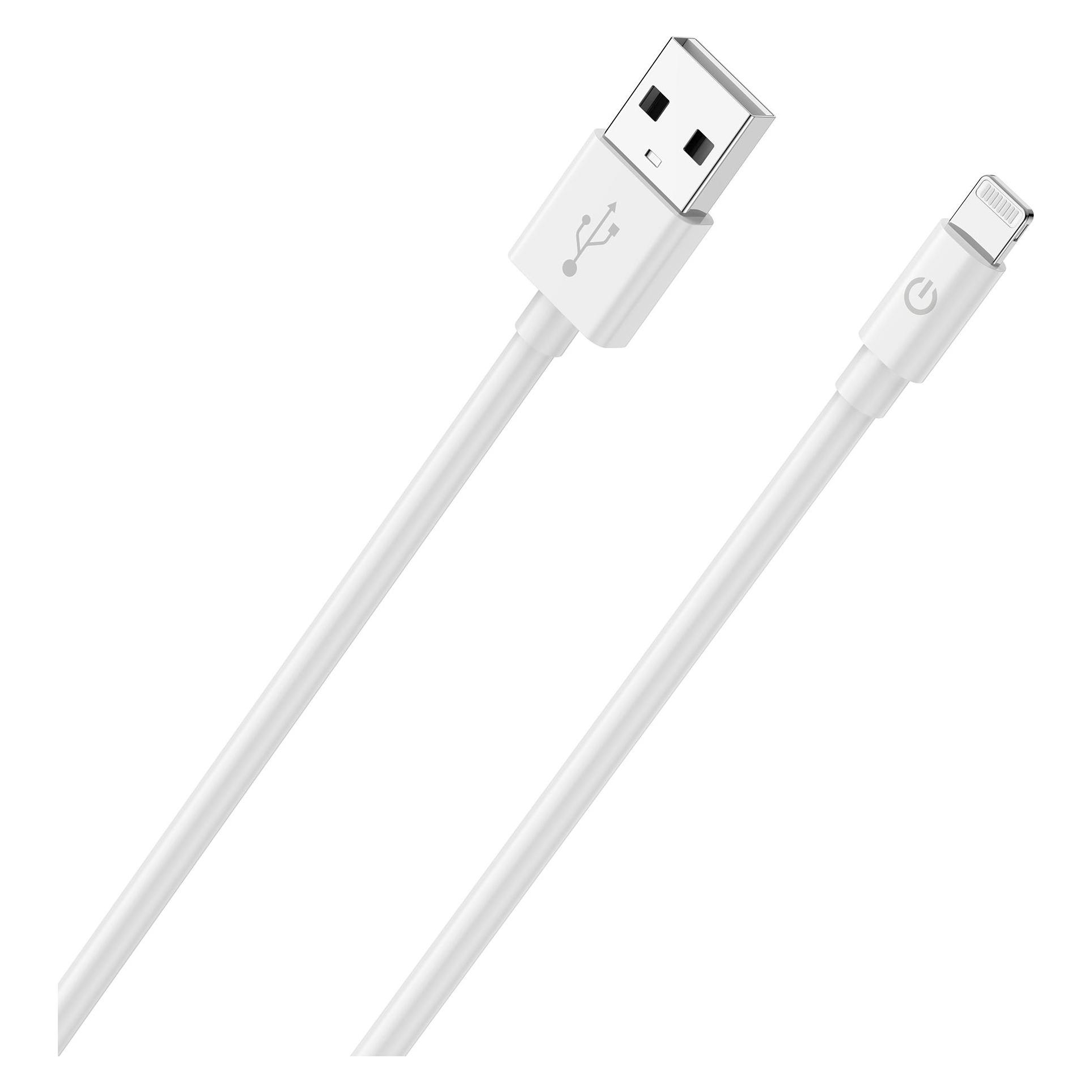 RealPower Lade/Datenkabel lightning MFI-certified (2 m, USB 3.2 Gen 2) (385240)