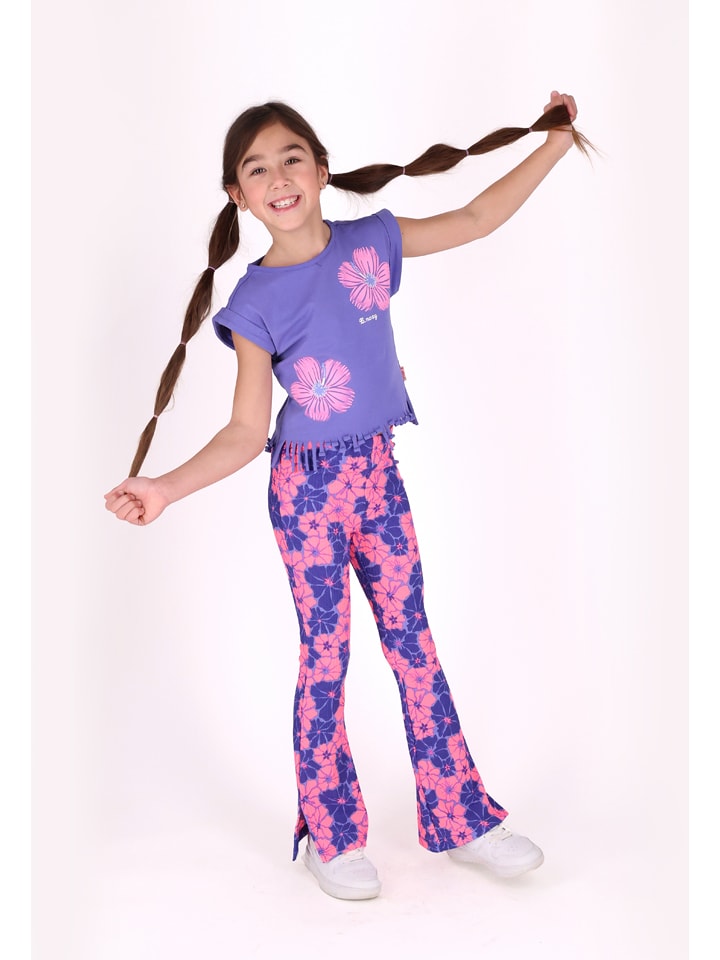 B.Nosy Shirt "Tikki" in Blau - 134/140