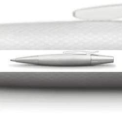 Faber Castell Drehkugelschreiber e-motion pure silver