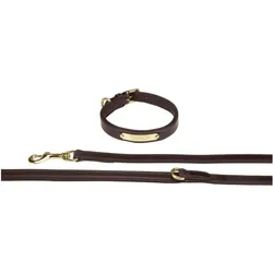 Eskadron Hundeleine und -geschirr (XL, Hund, Allgemein, Hundesport), Halsband + Leine