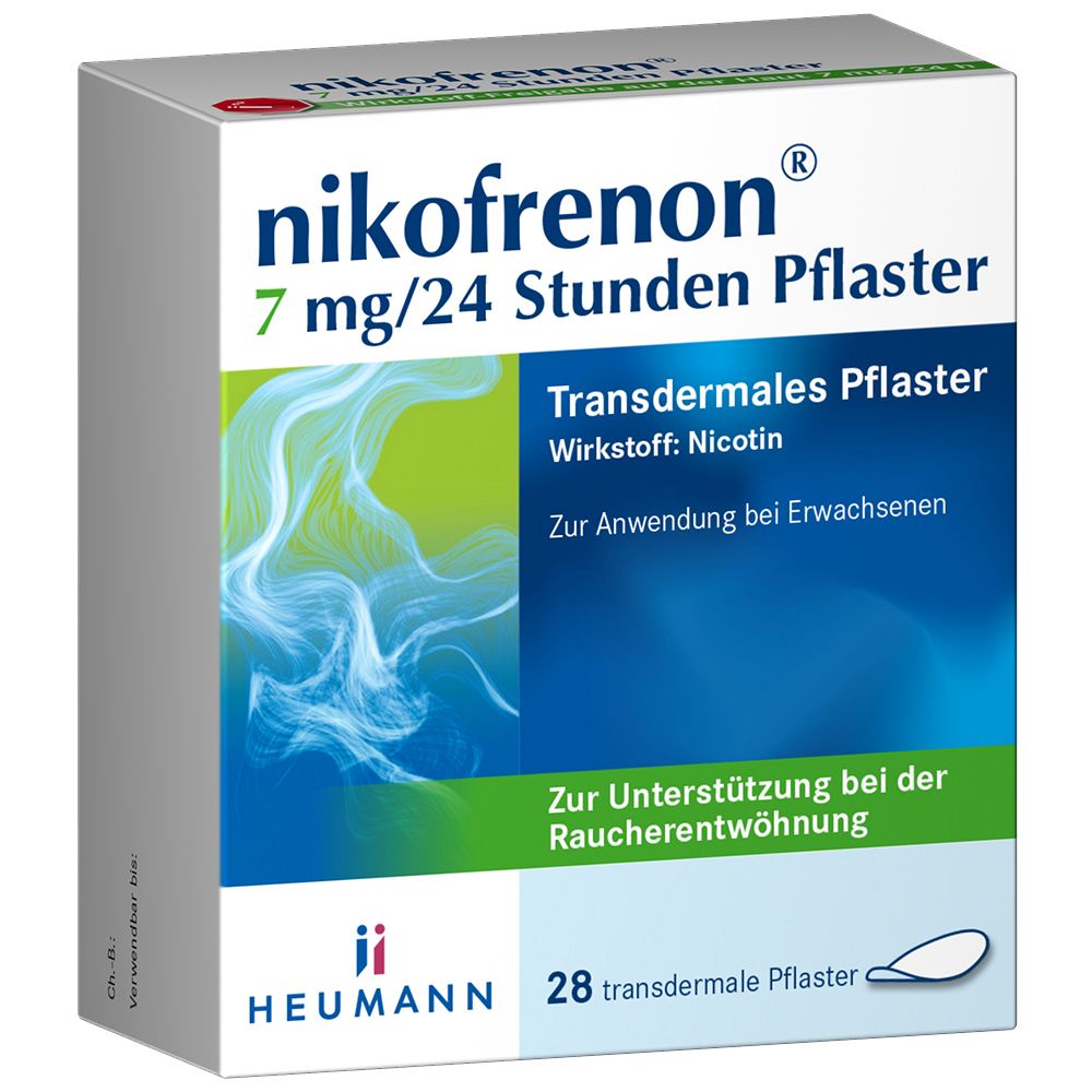 Nikofrenon 7 mg/24 Stunden Pflaster transdermal 28 St