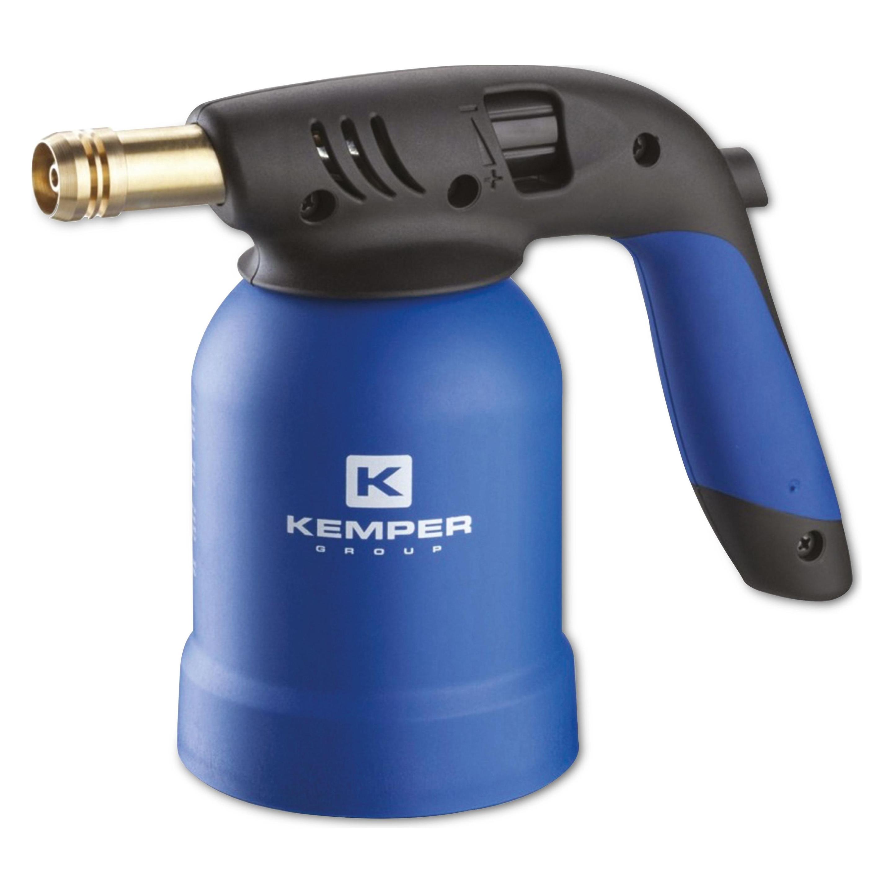 Kemper Gasbrenner mit Piezozündung (Lötlampe) (040342)