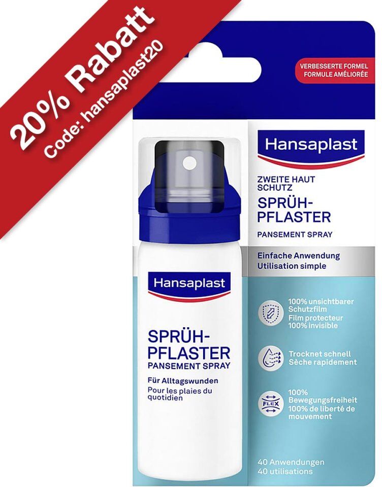 Hansaplast Zweite Haut Schutz Sprüh-Pflaster
