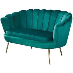 SalesFever »Arielle« Sofa grün 2-Sitzer