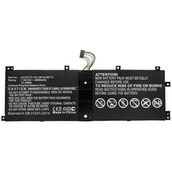 CoreParts Laptop Battery for Lenovo (1 Zelle, 4850 mAh), Notebook Akku, Schwarz