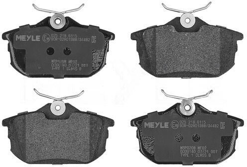 MEYLE 025 218 6115 Bremsbeläge