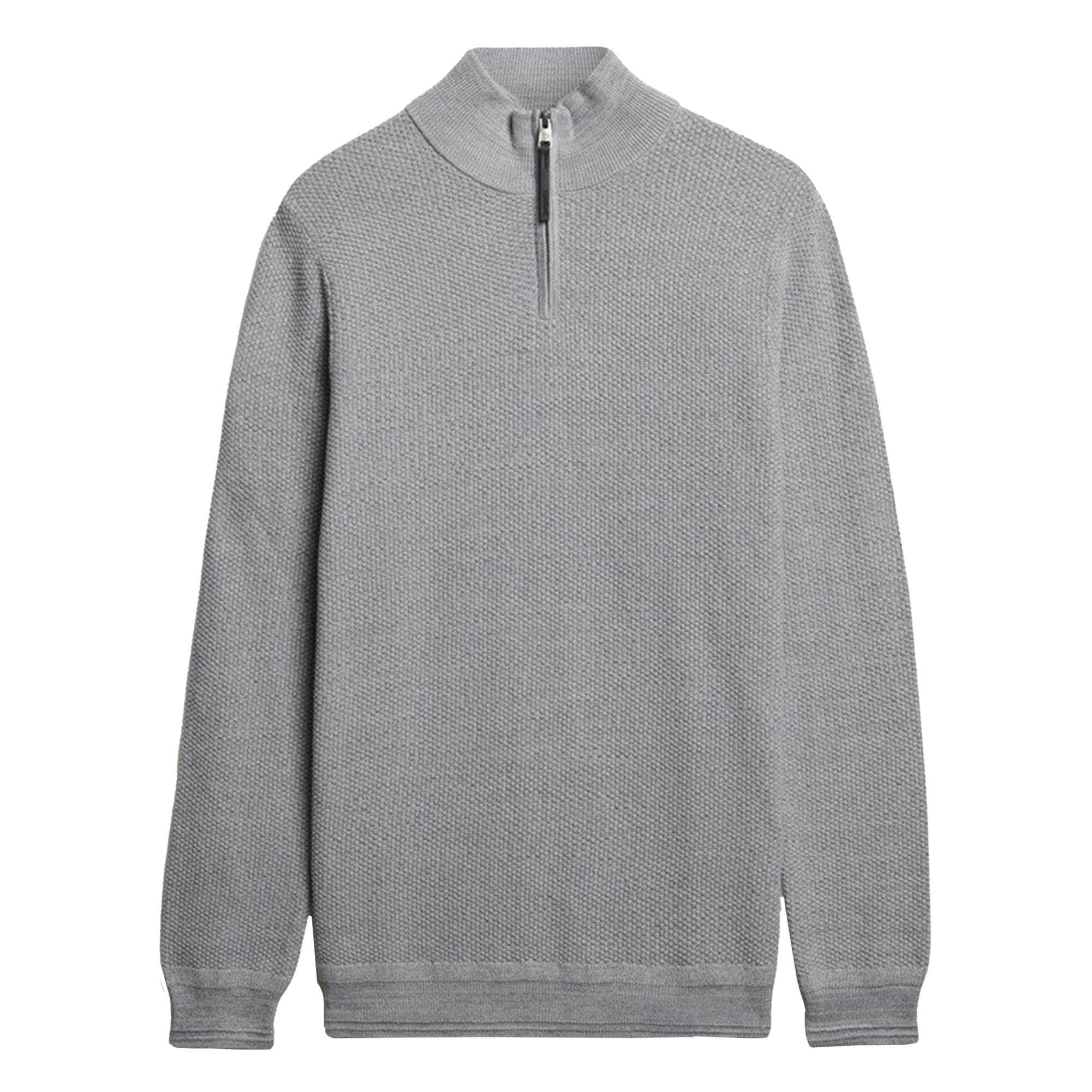 Superdry Cotton Texture Henley Strickpullover