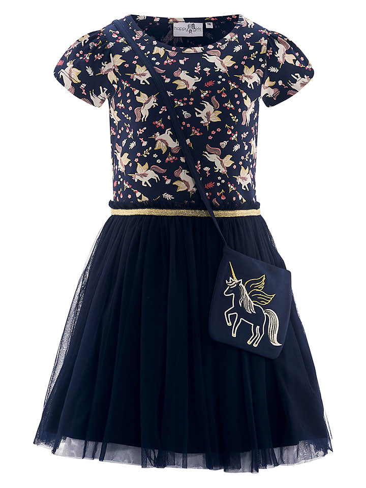 happy girls by Eisend 2tlg. Outfit in Dunkelblau - 146