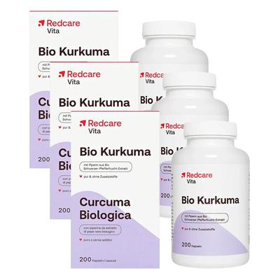 Redcare Bio Kurkuma 3x200 St Kapseln