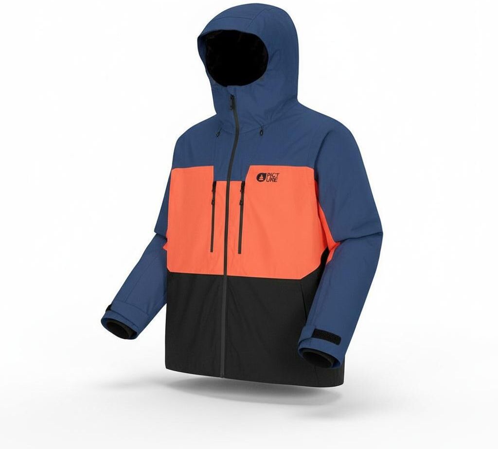 Picture  - Object Patriot Blue Neon Flare - XL - Blouson Ski
