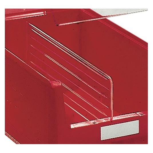Tecwerk Längsteiler für Sichtlagerkasten MK2 PS glasklar (2000453856)