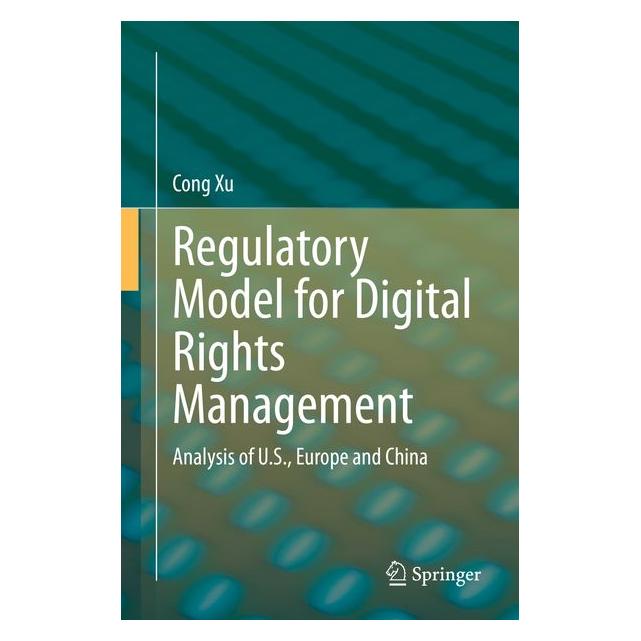 Springer Regulatory Model for Digital Rights Management (Cong Xu, Englisch) (71875036)