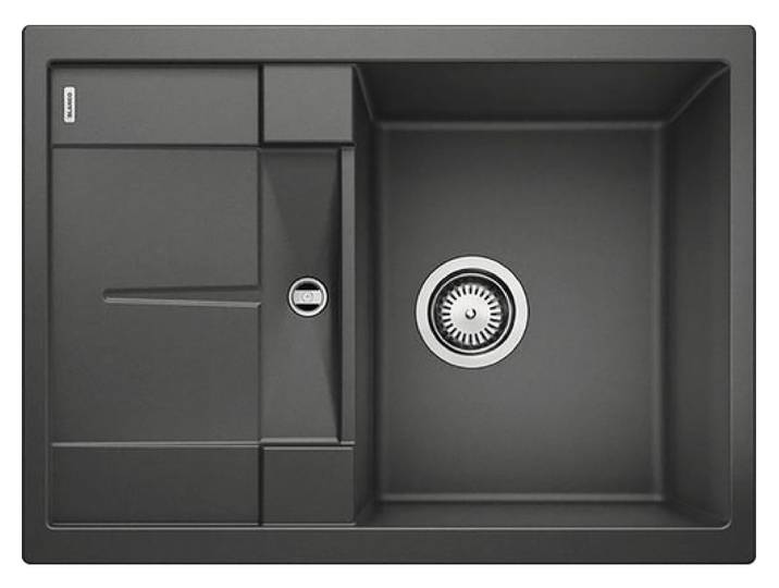 Evier en granit Blanco Metra 45 S Compact Antracit