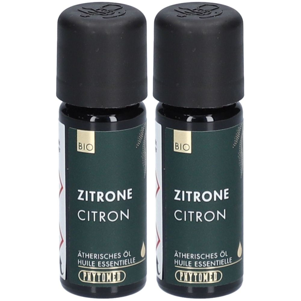 Phytomed Zitrone Äth/Öl Bio 10 ml x2 2x10 Ätherisches Öl
