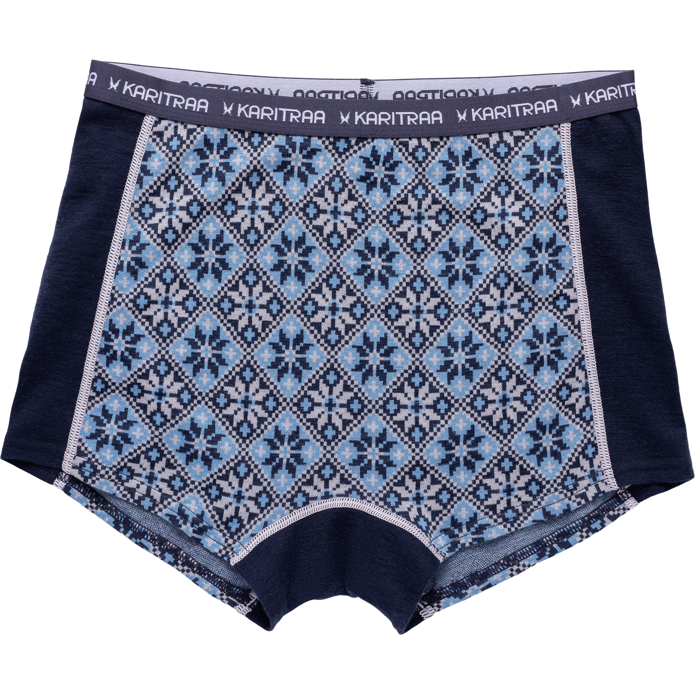Kari Traa Rose Damen Kurze Unterhose blau Größe S Hautfreundlich Merinowolle