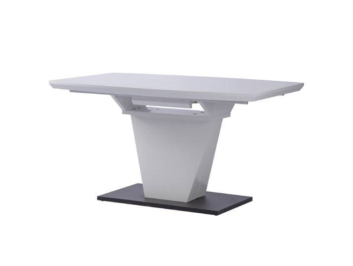 Table extensible Tovale 140 x 76 x 90cm Blanc