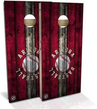 Skip's Garage Arizona Baseball Outdoor Cornhole Board Set