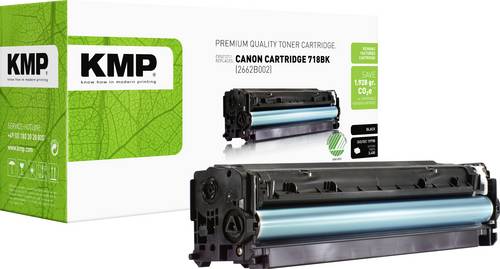 KMP Tonerkassette ersetzt Canon 718 Kompatibel Schwarz 3400 Seiten C-T19