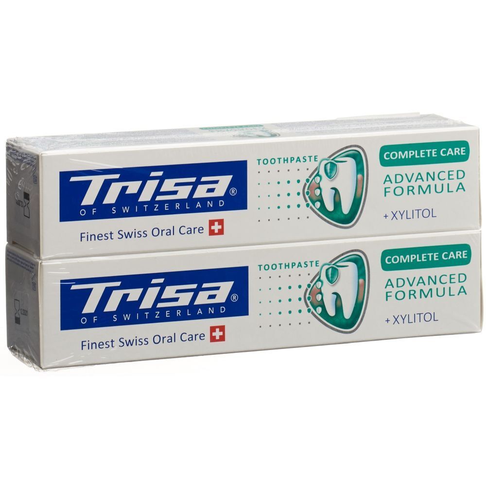 Trisa Zahnpasta Complete Prot Herbs DUO 2 x 75 ml 2x75