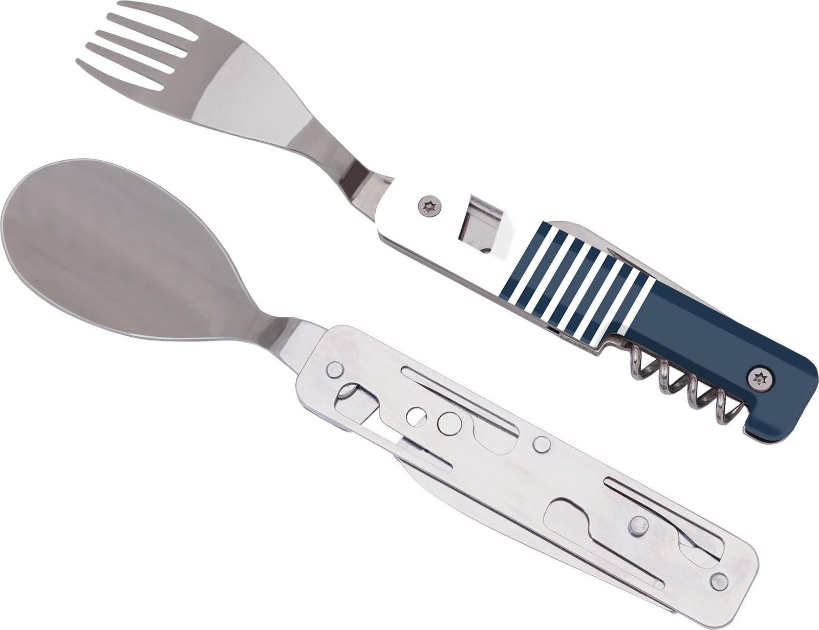 Akinod multifunctioneel bestekset, 13-delig, marineblauw
