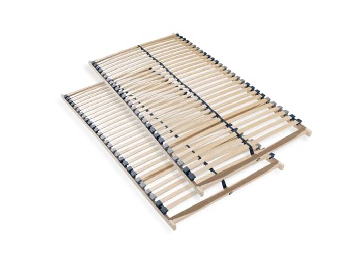 Sleepneo Lattenrost 180x200, Ergonomischer 7-Zonen-Lattenrost aus Buchenholz, 28 Latten, Selbstmontage, hohe Traglast bis 150Kg