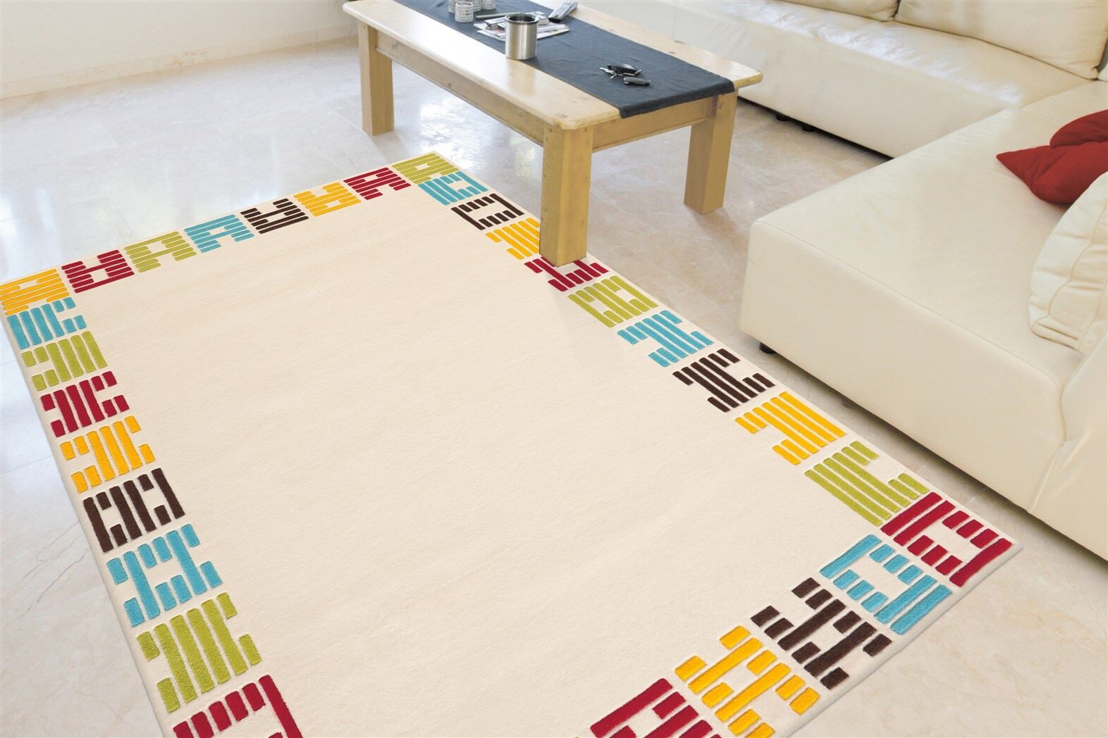 Teppich ARTE ESPINA "Joy 4096", beige (creme), B:170cm H:22mm L:240cm, Obermaterial: 100% Modacryl, Teppiche, Teppich, Sehr strapazierfähig, Fussbodenheizungsgeeignet creme B : 170cm 1 Stk., 22mm, L: 240cm