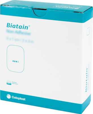 kohlpharma GmbH BIATAIN Schaumverband 5x7 cm nicht haftend 10 St 12728209