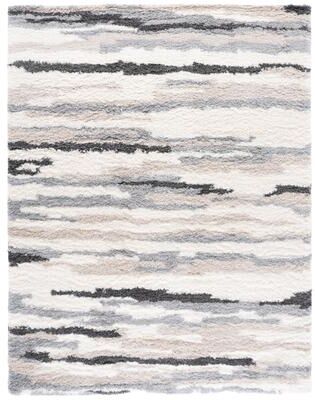 SAFAVIEH Fontana Shag Josebe Modern 2-inch Thick Rug