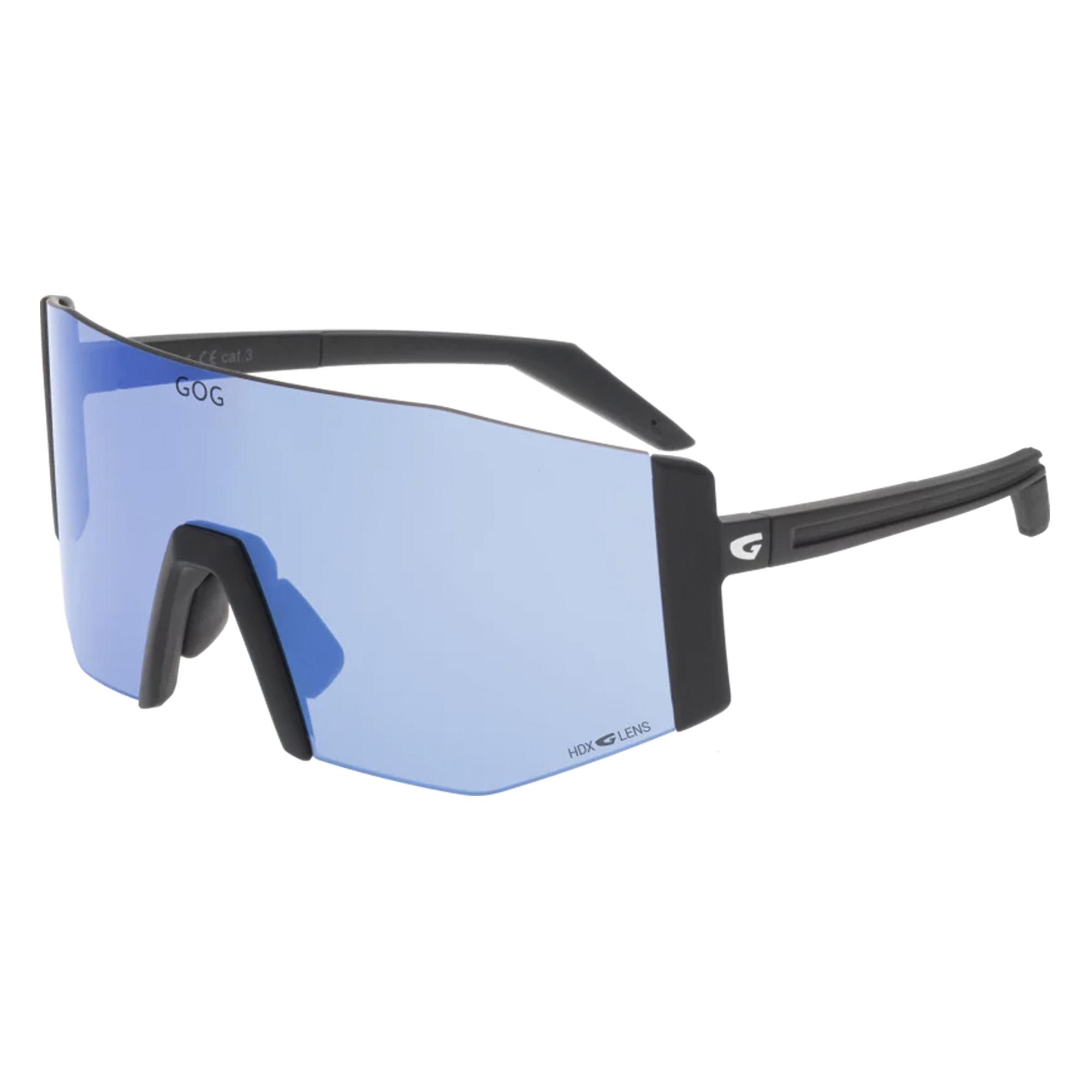 Unisex UV400 HDX Kontrast-Fahrradbrille mit verspiegeltem, kratzfestem Glas