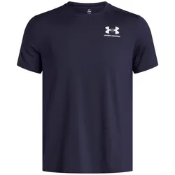 Under Armour, Herren, Sportshirt, Heatgear Fitted Ss (M), Blau