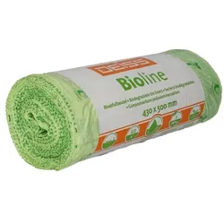 Deiss 50 Müllbeutel »Bioline« 20 L natur beige, 43x50 cm