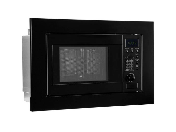 BOMANN Einbau-Mikrowelle MWG 2215 EB, Einbaumikrowelle mit Grill 1000W, 60cm, 20L