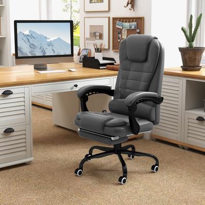 Vinsetto 7-Point Massage Office Chair High Back Executive Recliner - N/A