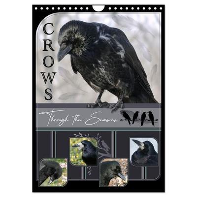 Crows - Through the Seasons (Wall Calendar 2027 DIN A4 portrait), CALVENDO 12 Month Wall Calendar