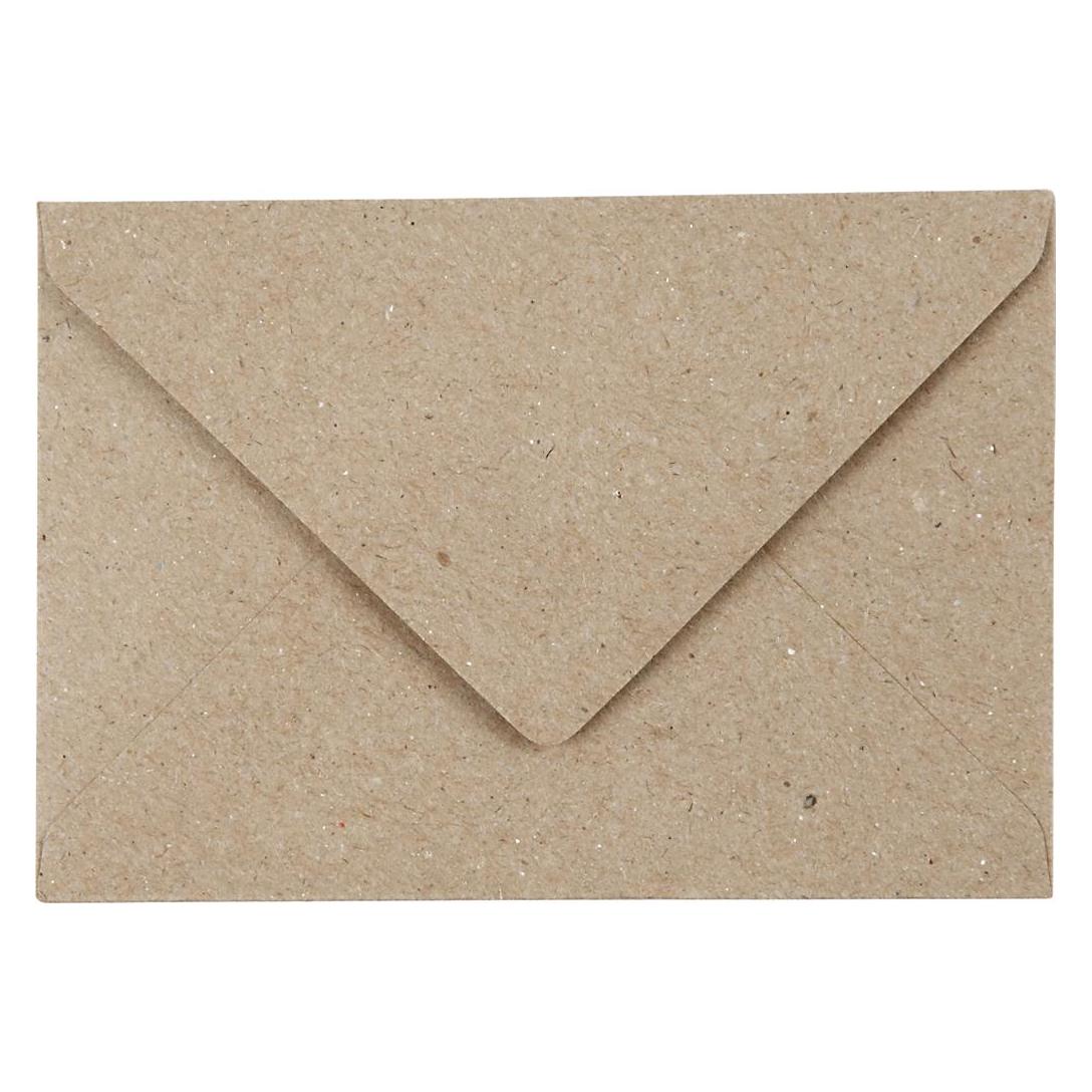 Creativ Company Recycled envelope (7,8 x 11,5 cm, 50x) (5707167162811)