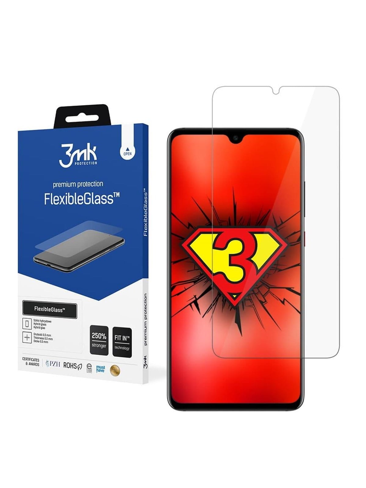 3mk FlexibleGlass hybrid Glass - Huawei Mate 20
