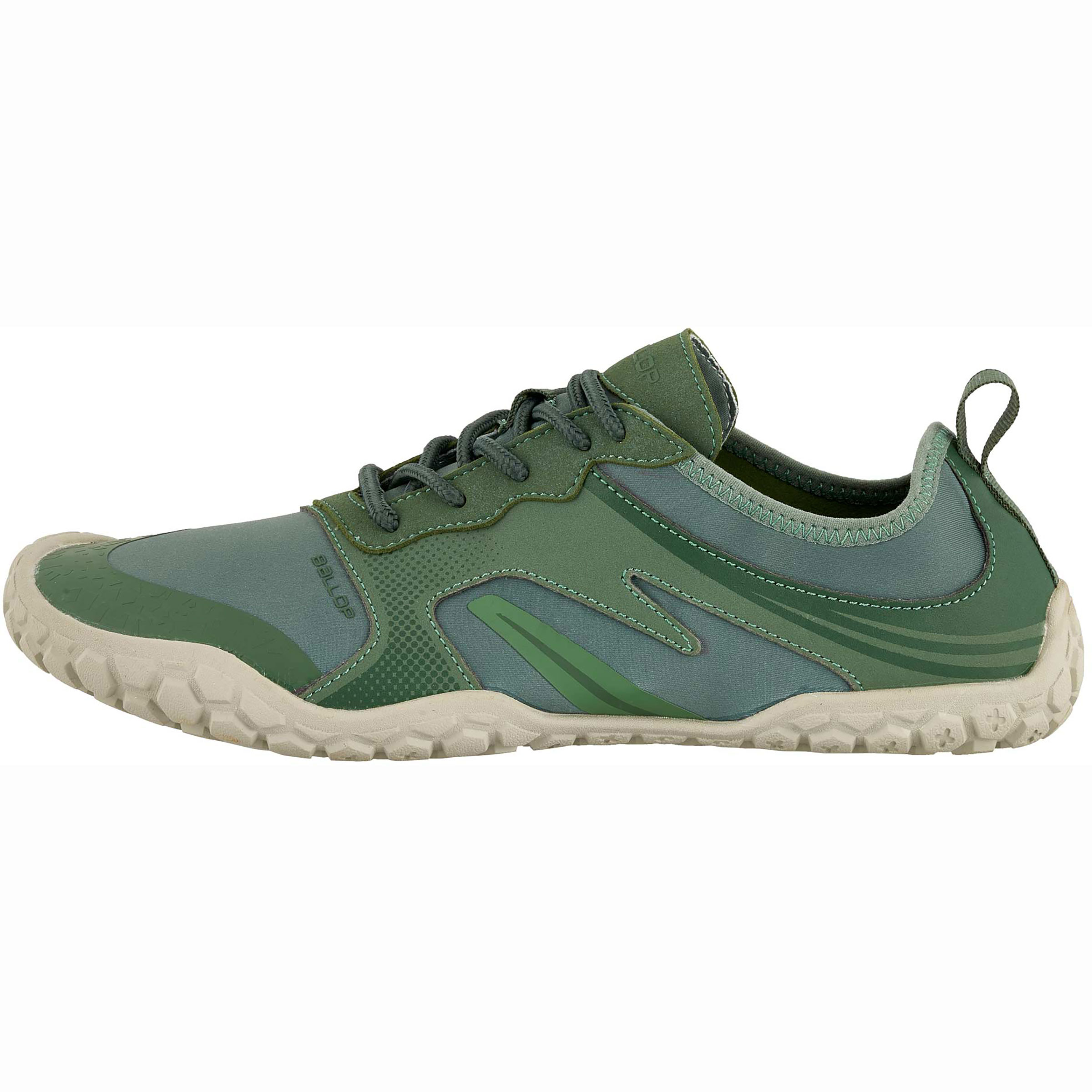 Ballop Serengeti Barfußschuhe gruen Größe 39 Trailrunning | Nordic Walking Schnell trocknend