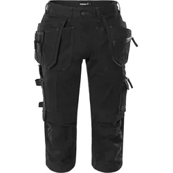 Stretch Handwerker Piratenhose "2531 GCYD" Alnaryd schwarz - D104 - schwarz