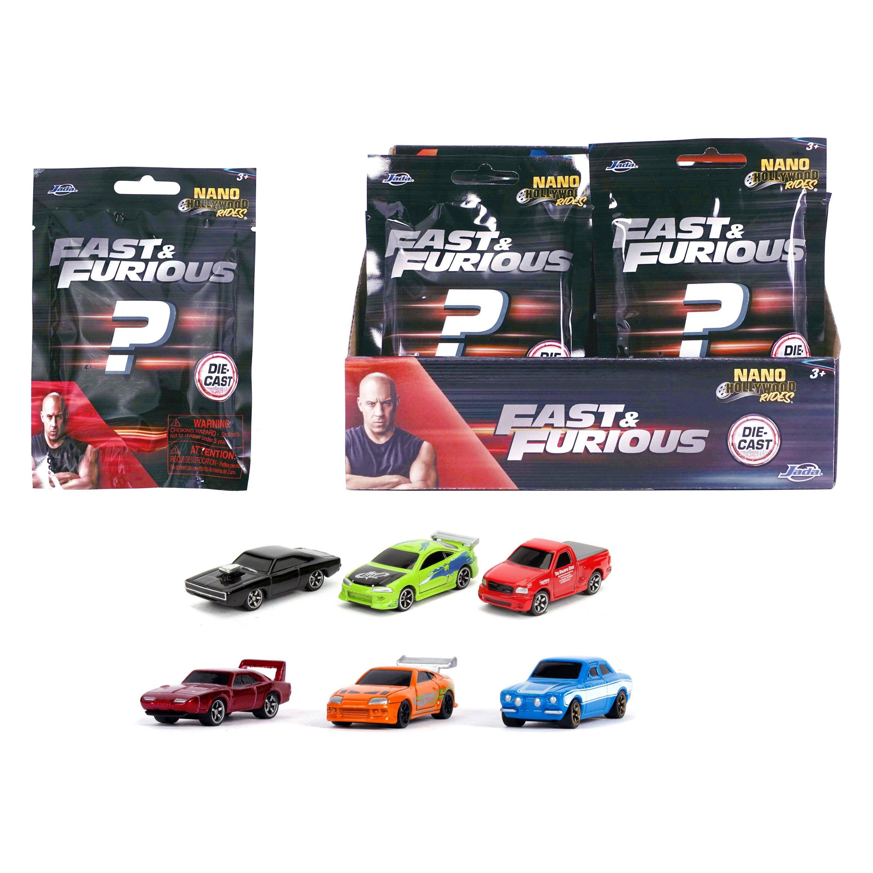 Jada Fast & Furious Blind Pack Nano Car (assortiert - 1 Stück) (253201008)