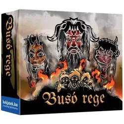Busó-Saga Brettspiel - auf Ungarisch