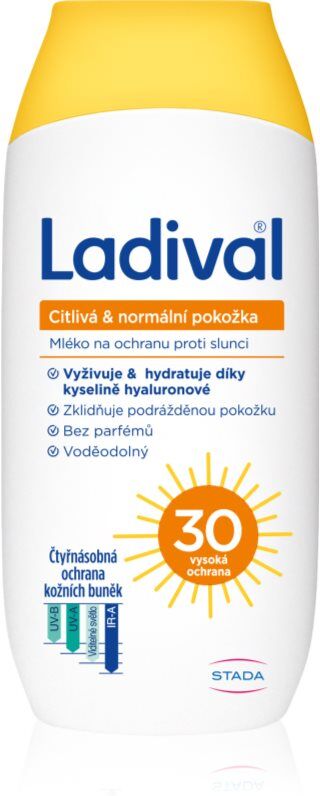 Ladival Empfindliche & Normale Haut Schutzmilch gegen Sonnenschein SPF 30 200 ml