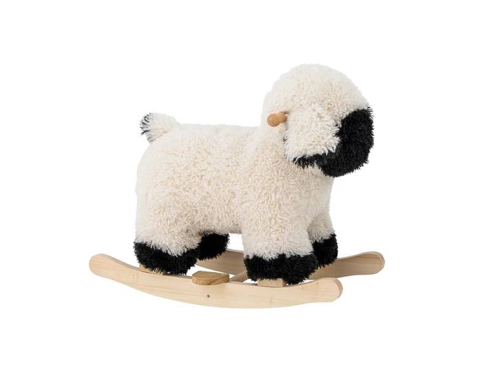 Bloomingville Mini - Dolly Schaukelspielzeug, Schaf, weiss