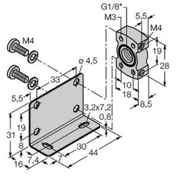 Turck Montageset PK-P-MZ-001