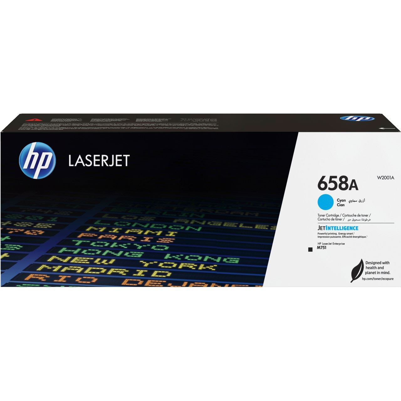 HP Toner 6.000 S. No.658A cyan
