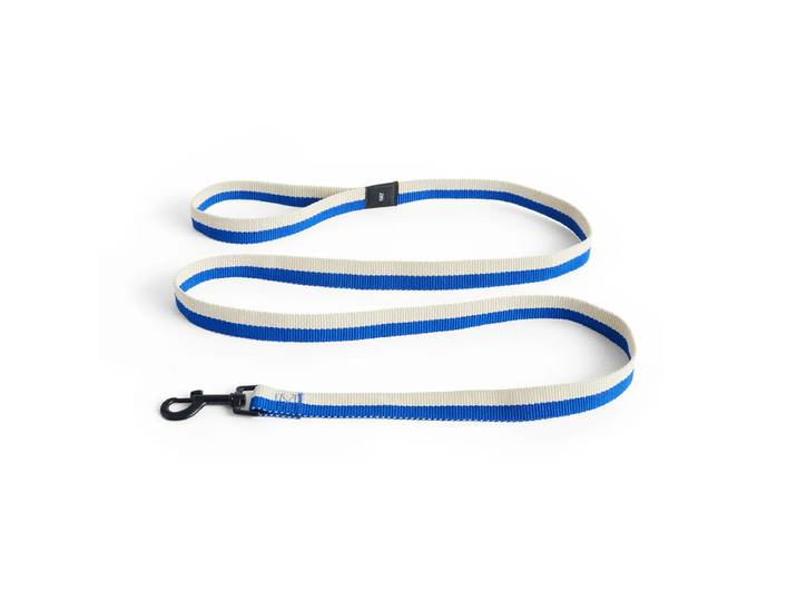 HAY - Dogs Hundeleine, M/L blau / off-white